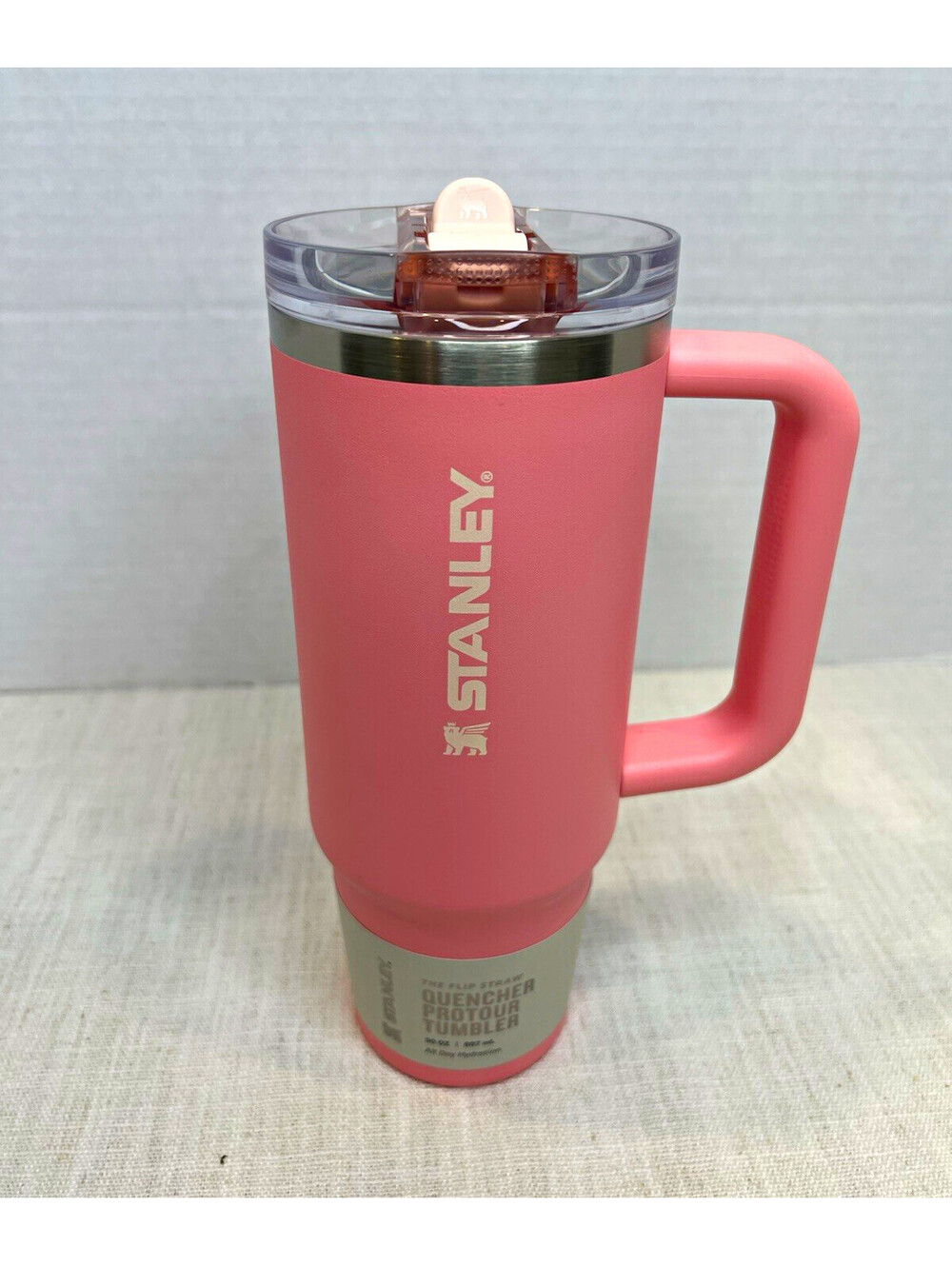 Stanley Quencher ProTour Insulated Tumbler w/ Handle | 30 oz Pink Mesa